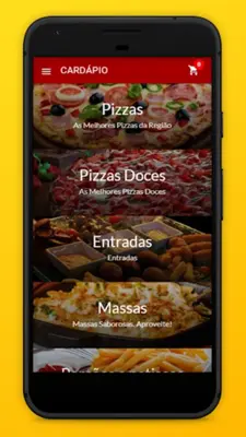 Bella Pizza Guaçuí android App screenshot 1